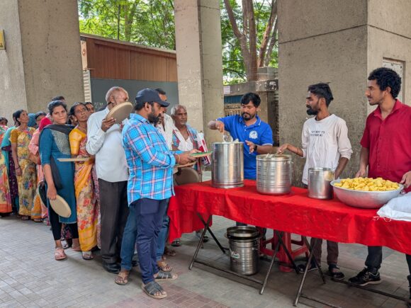 SYJ Organization’s Food Distribution Campaign at ESI Hospital, Hyderabad