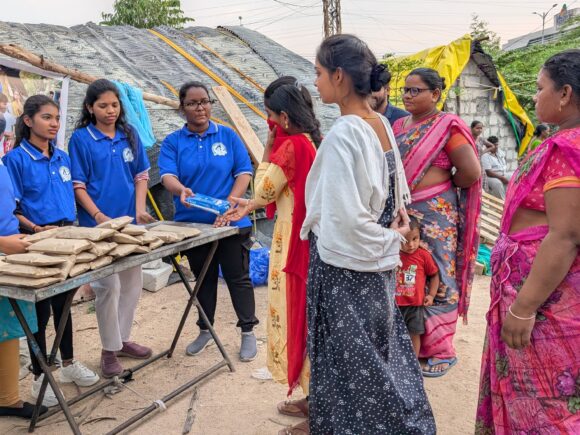 SYJ Organization’s Menstrual Hygiene Drive in Gowlidoddy