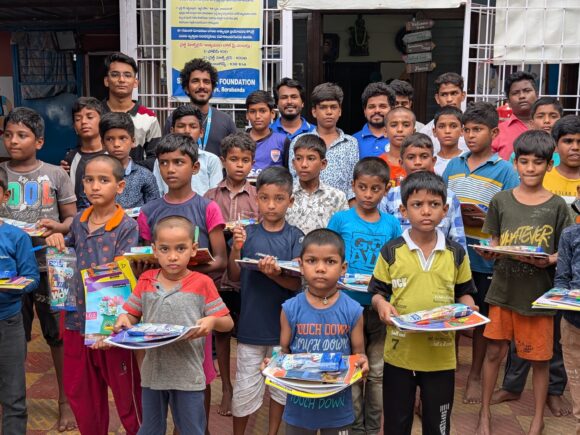 📚 Spreading Smiles with Stationery: SYJ Organization’s Back to School Drive at Adarsha Orphanage